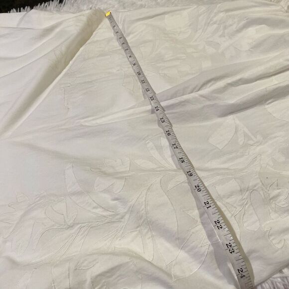 Calypso St. Barth Holly Silk Wide Leg Bride Jumpsuit in White XXL - Picture 7 of 11